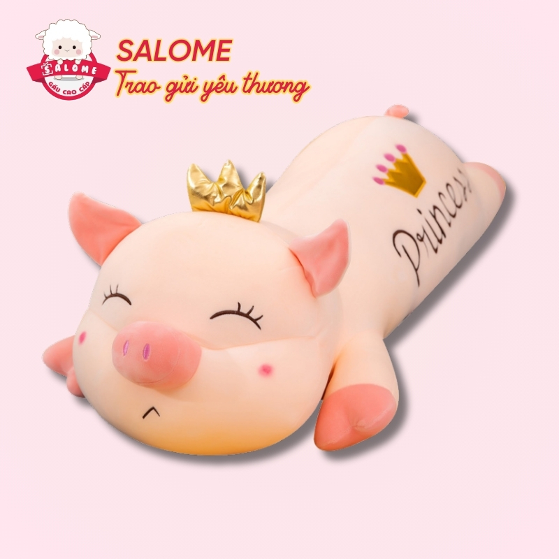 Gấu Bông Heo Đội Vương Miện