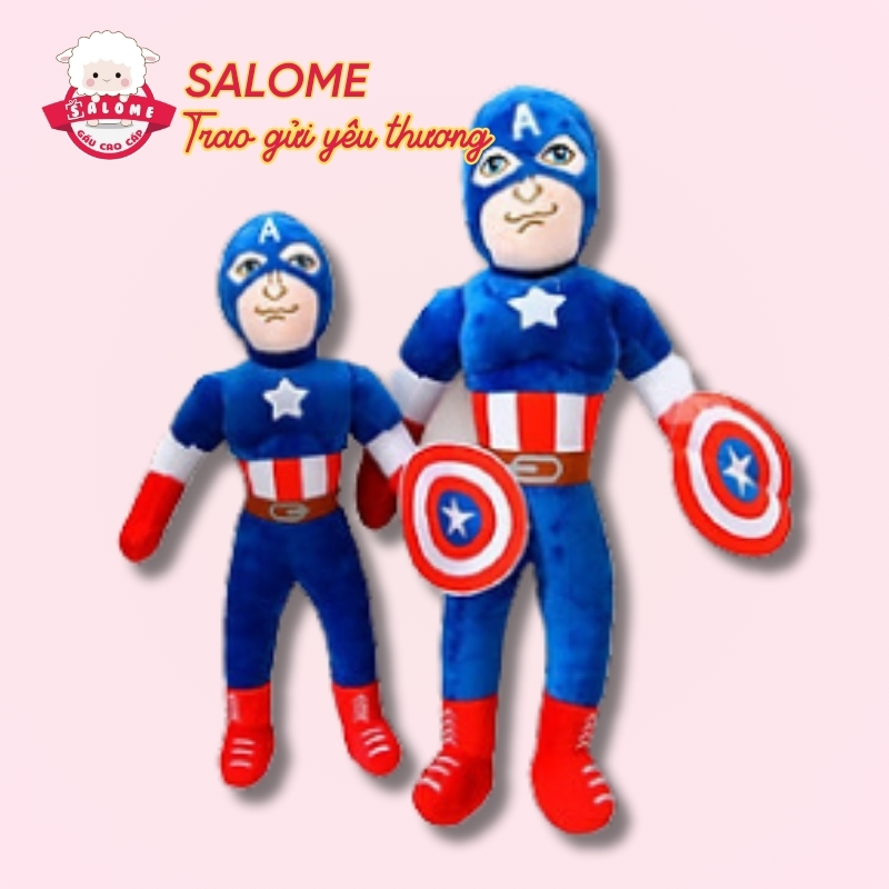 Gấu Bông đại úy siêu nhân captain American