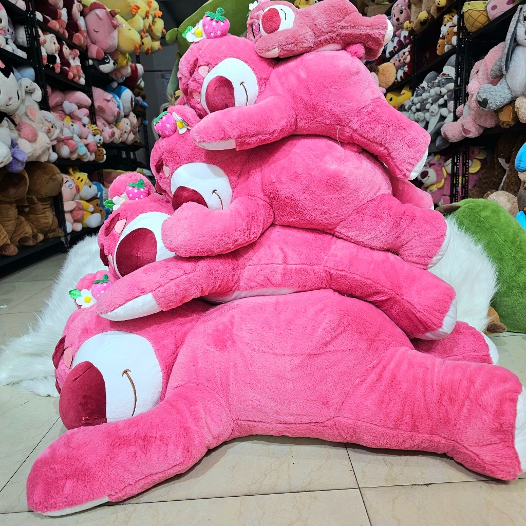 Gấu Bông Gấu Dâu Nghiêng
