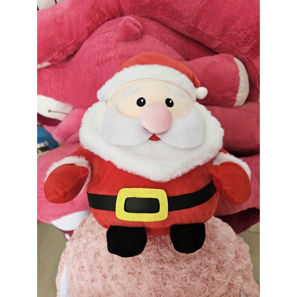 Gấu bông ông già noel cho bé SALOME, thú nhồi bông giáng sinh trang trí