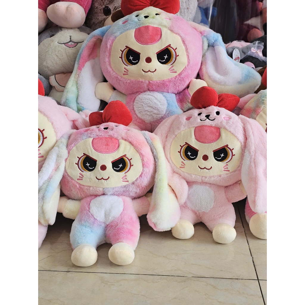 Gấu bông baby three tai dài