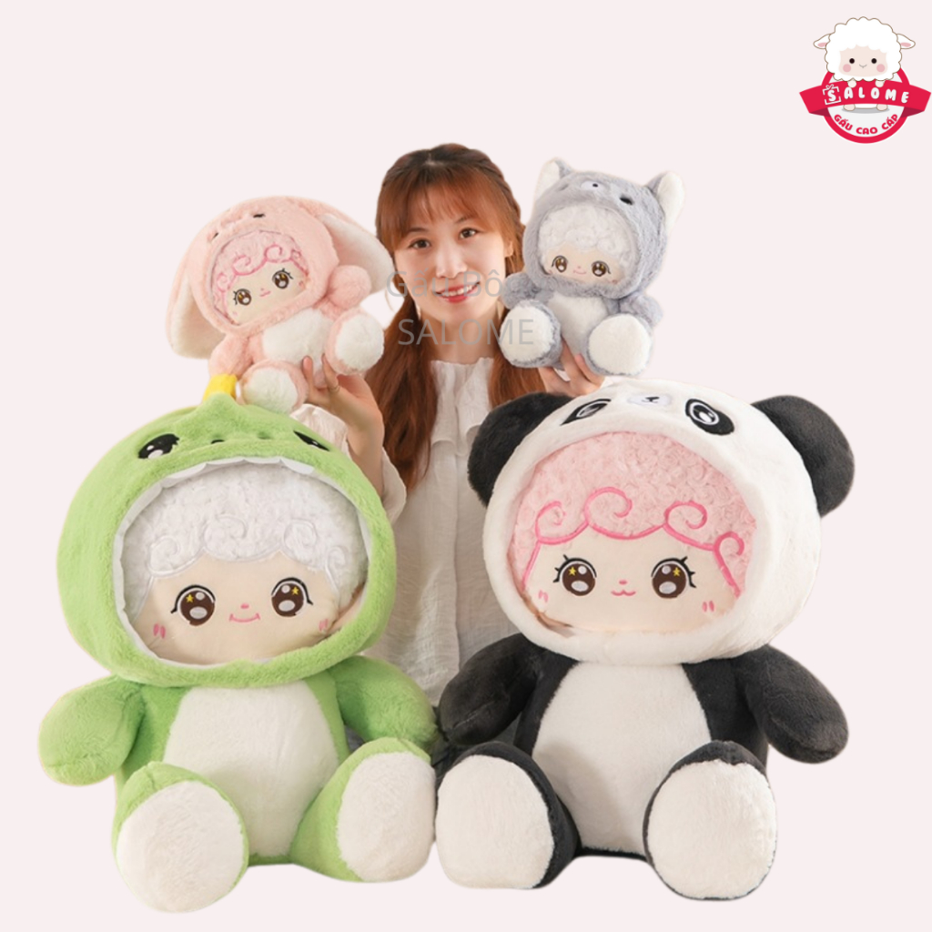 Gấu bông baby three cosplay