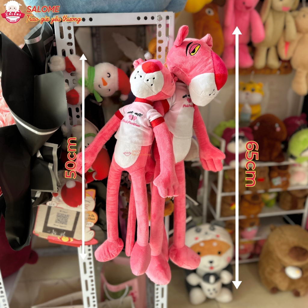 Gấu Bông Báo Hồng Pink Panther