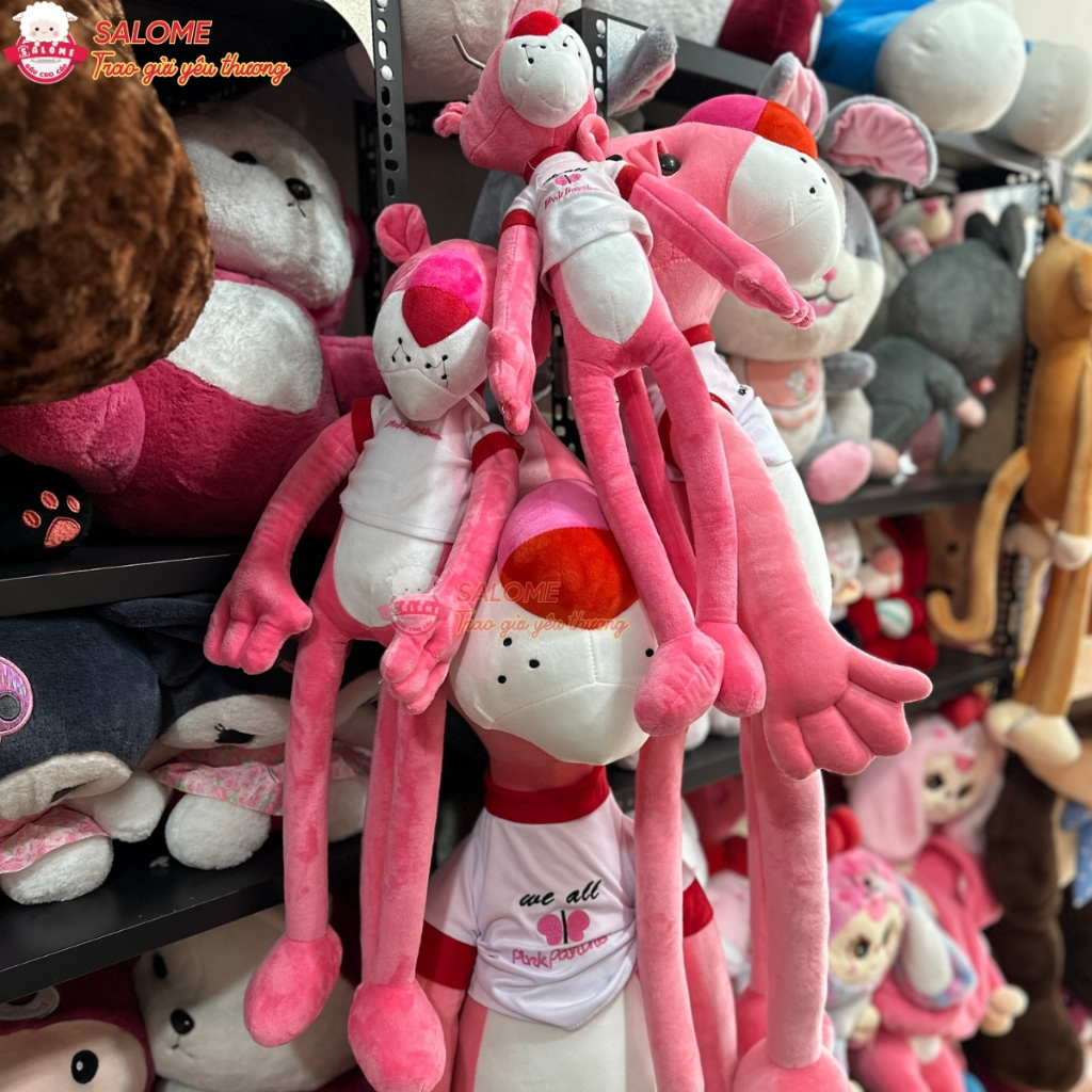 Gấu Bông Báo Hồng Pink Panther