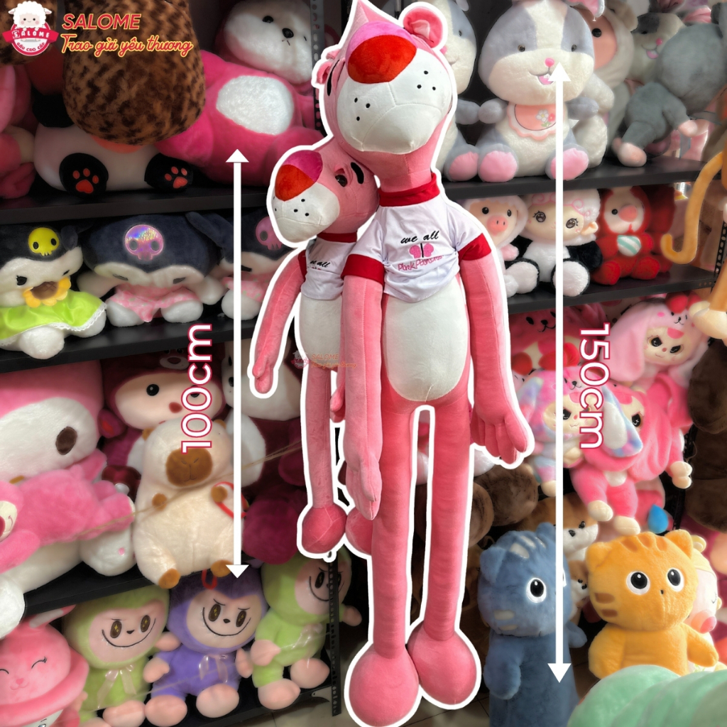 Gấu Bông Báo Hồng Pink Panther