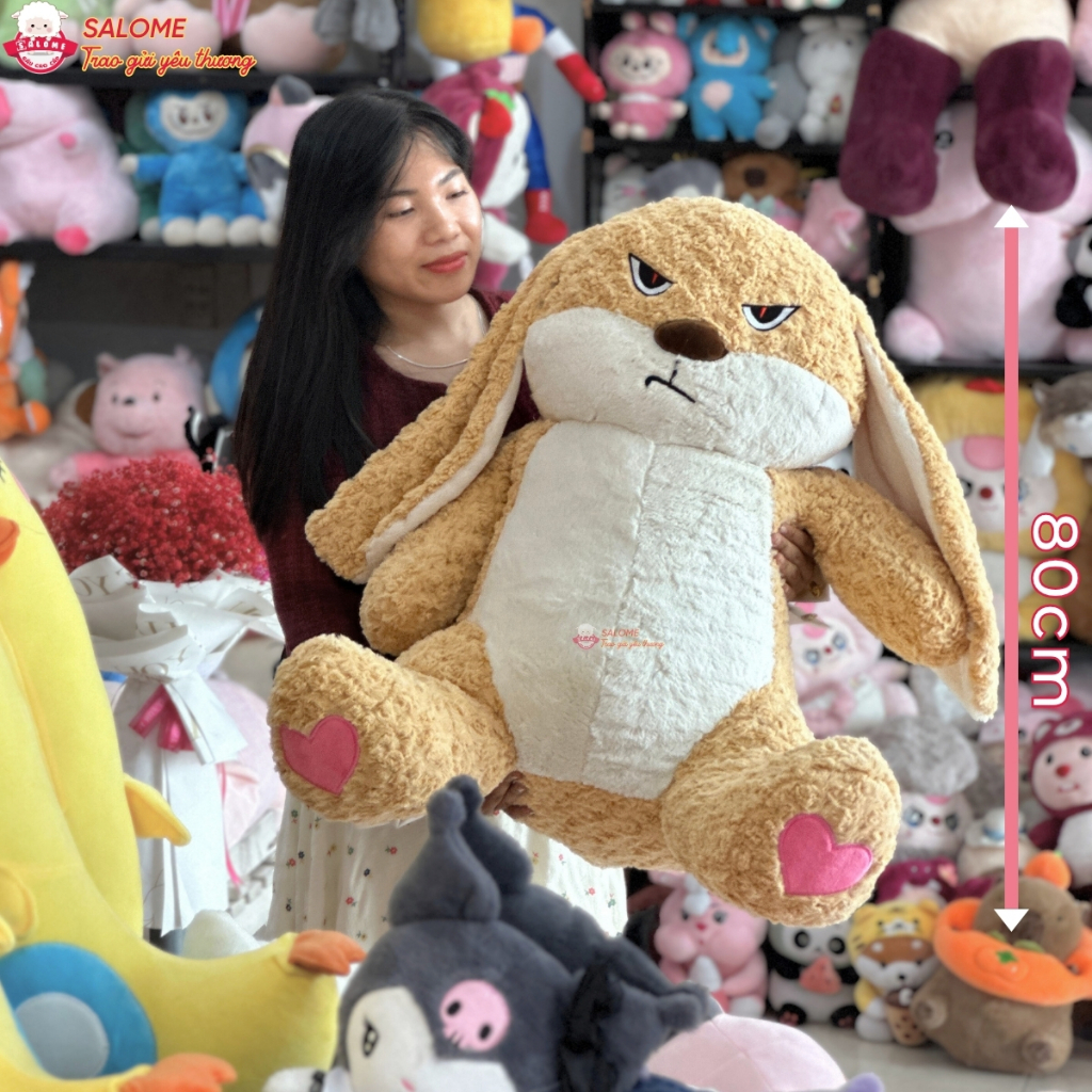 Gấu bông thỏ giận dữ, Thỏ mặt quạu