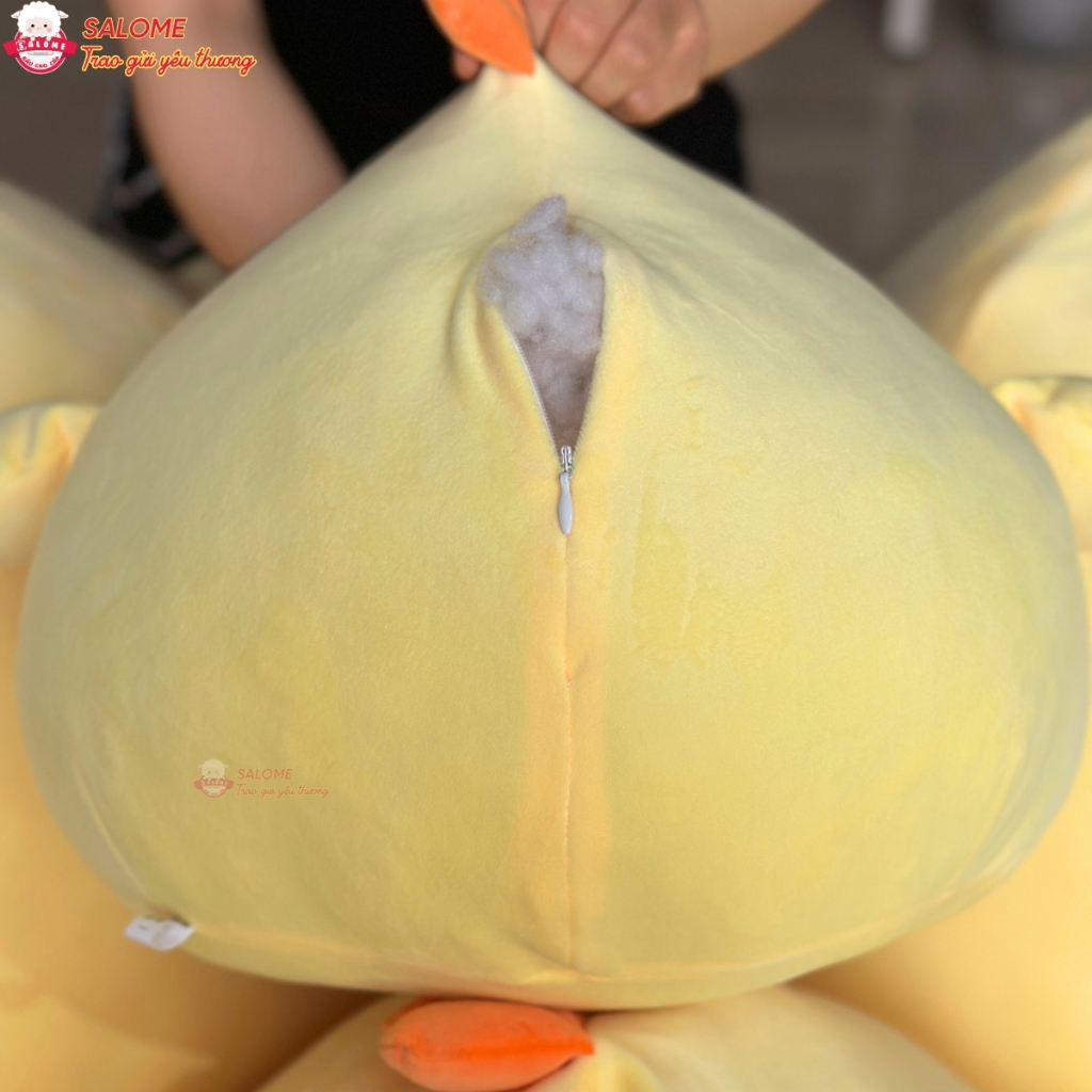 Gấu Bông Gà Dundun Vàng Bụng Bự Mặt Thộn