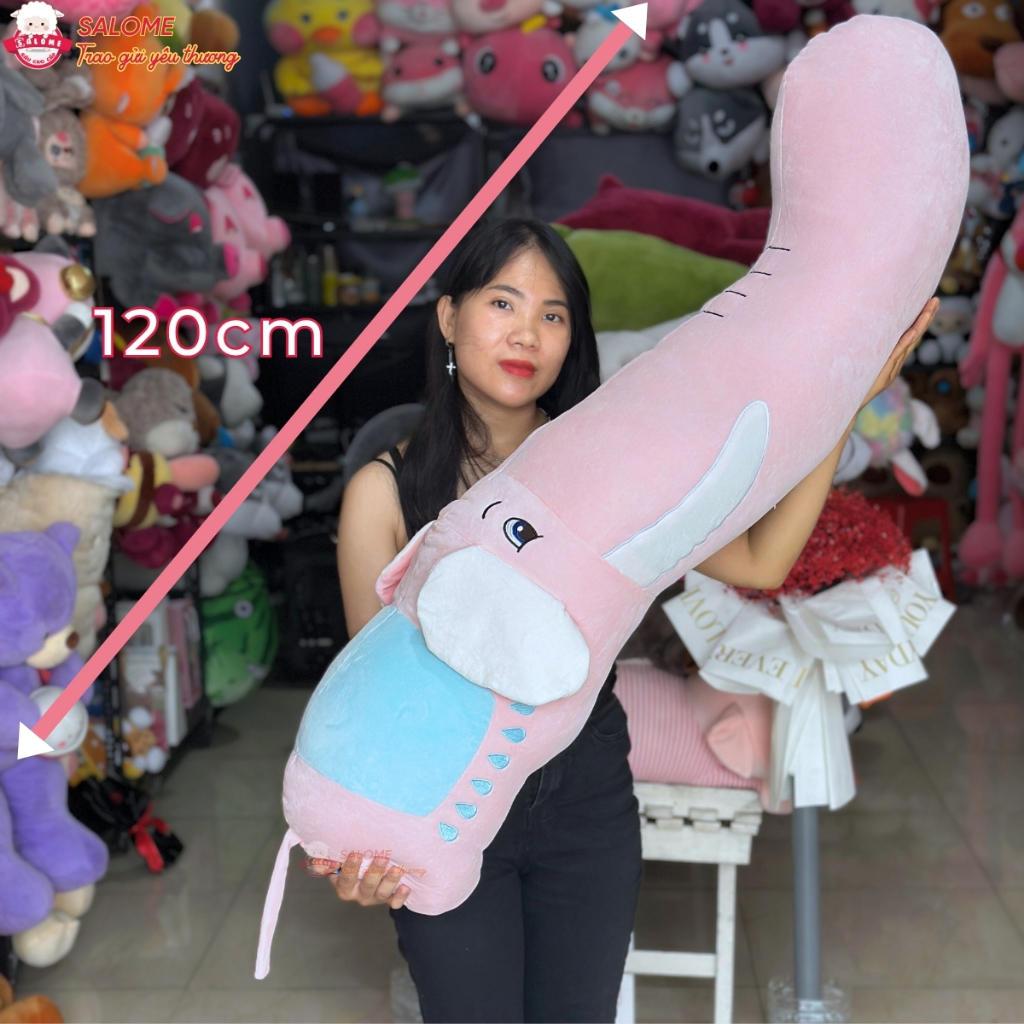 Gấu bông voi dài
