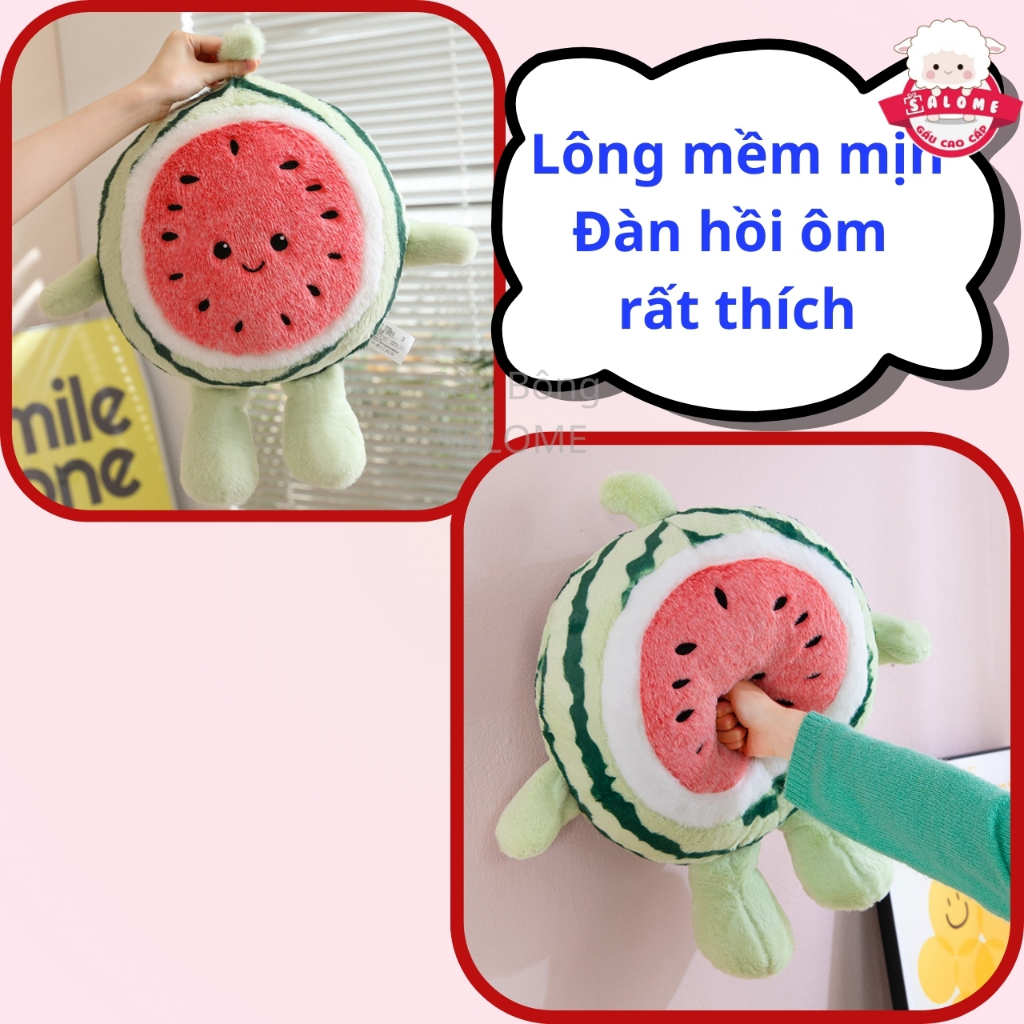 Gấu bông dưa hấu chạy bộ