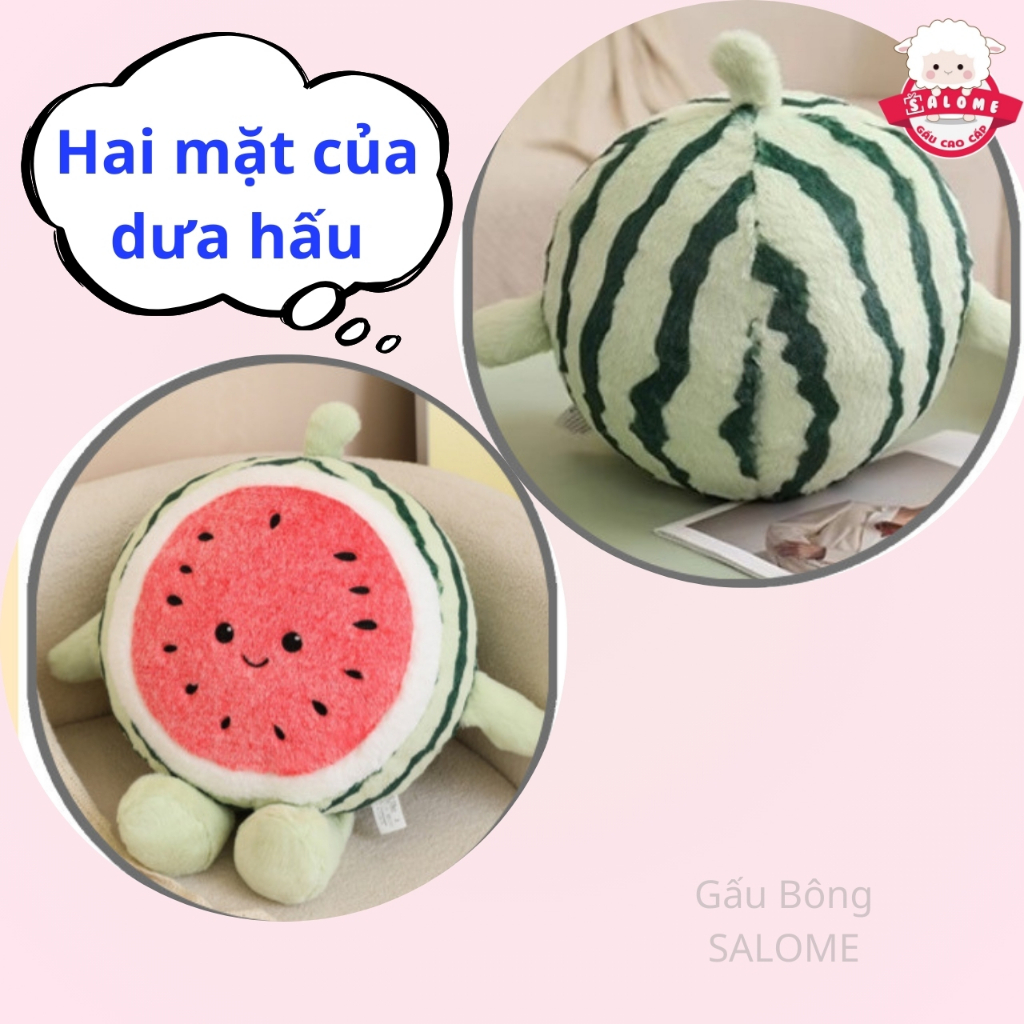 Gấu bông dưa hấu chạy bộ