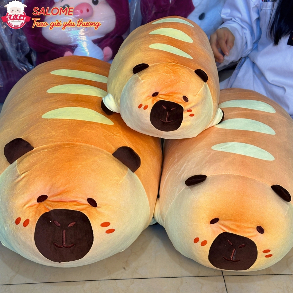 Gấu Bông Capybara Bánh Mì