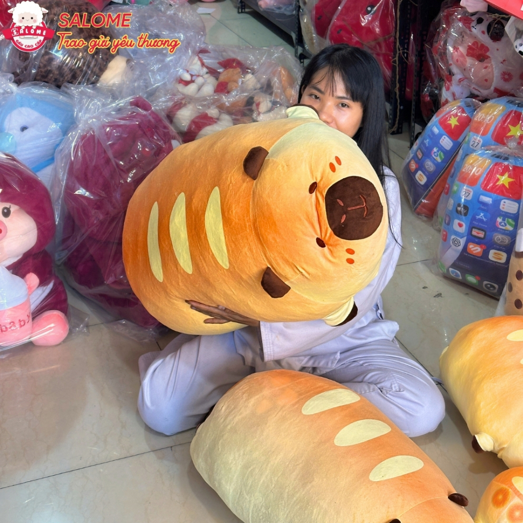 Gấu Bông Capybara Bánh Mì