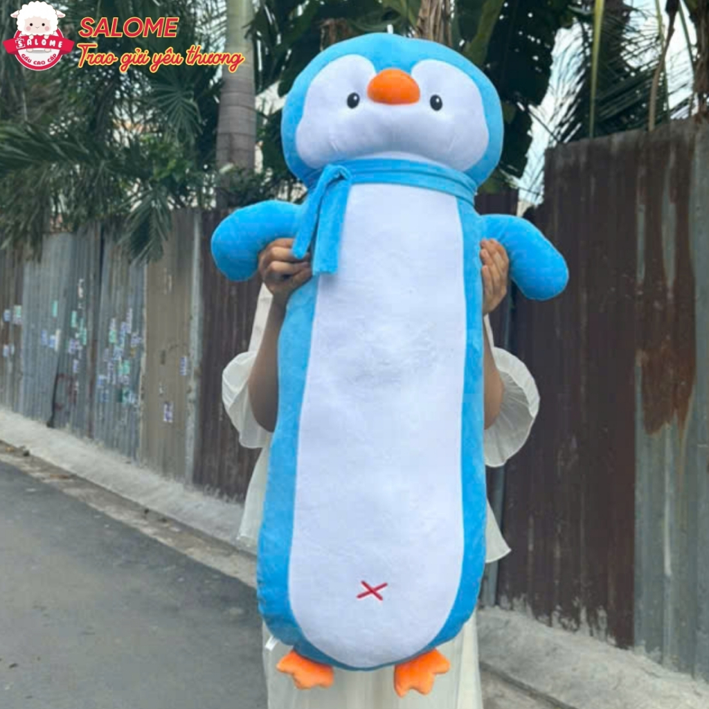Gấu Bông Chim Cánh Cụt Quàng Khăn