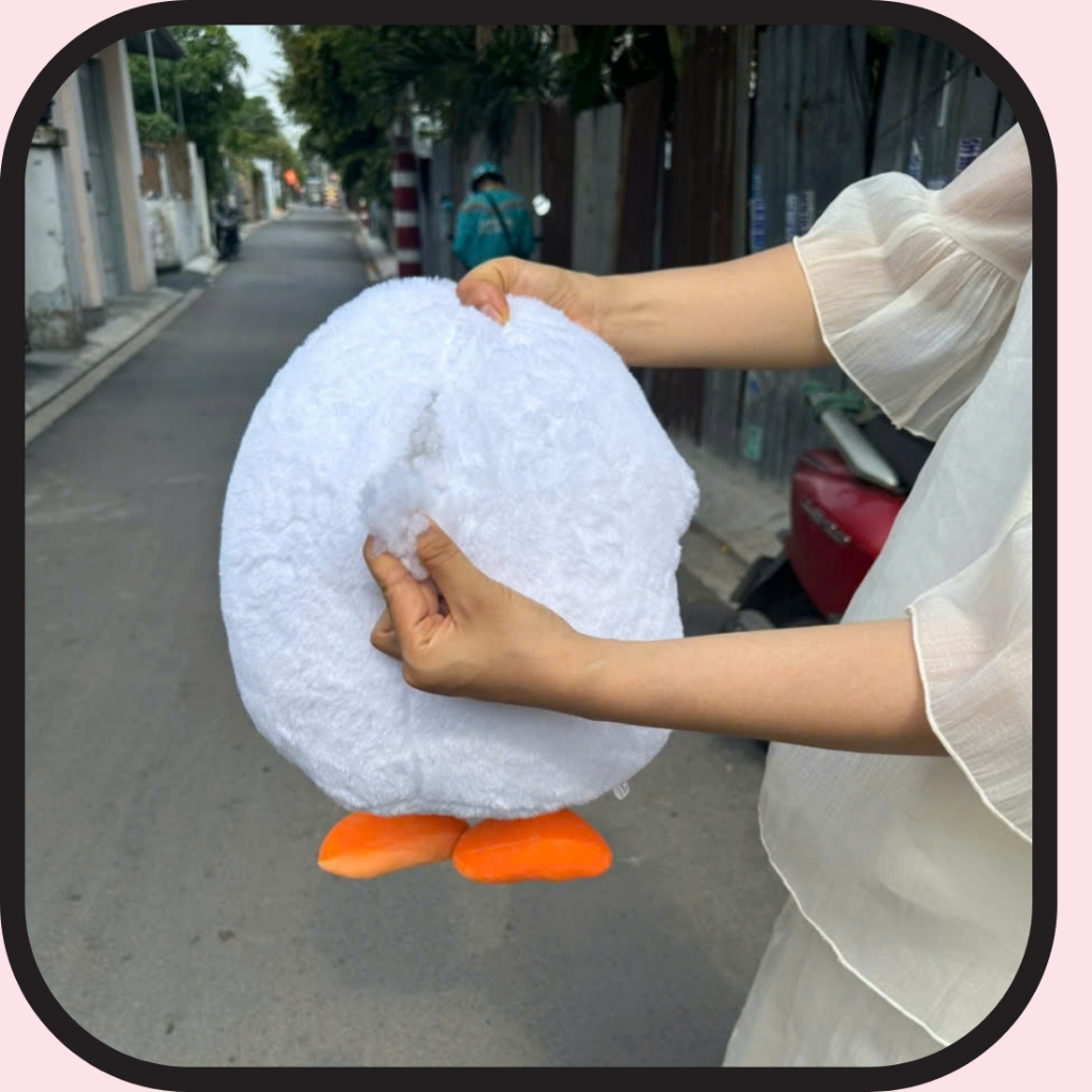 Gấu Bông Con Vịt Ủ Ấm Tay