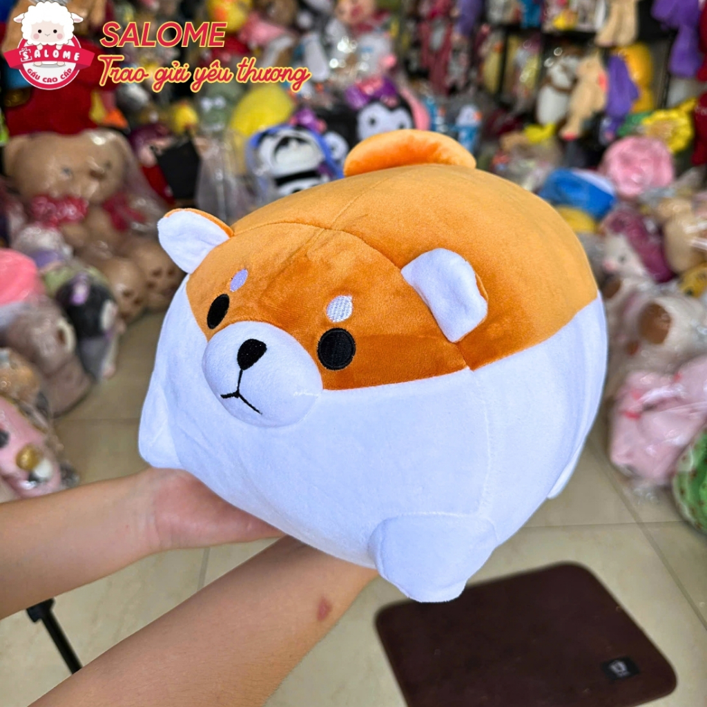 Gấu Bông Chó Shiba Inu - Gấu Bông Size nhí