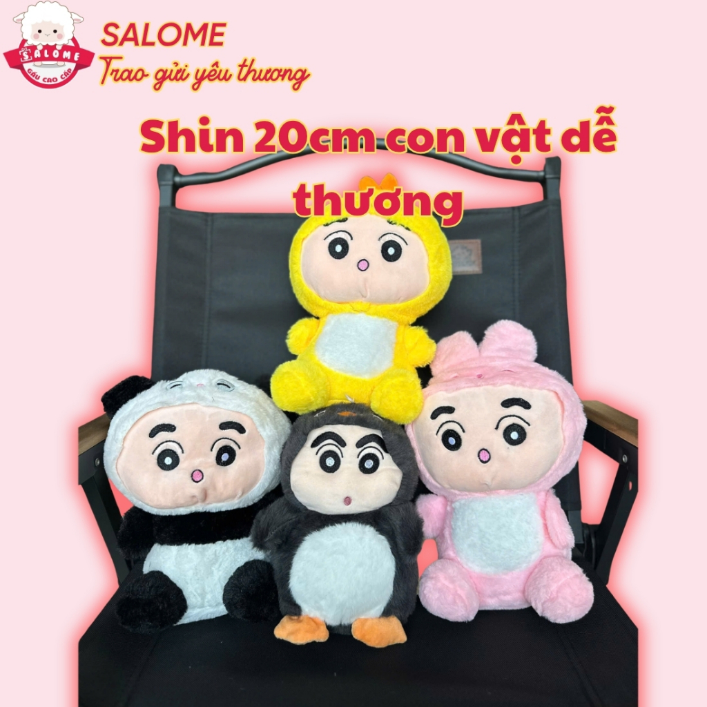 Gấu bông Cushin áo ngủ cu shin cậu bé bút chì