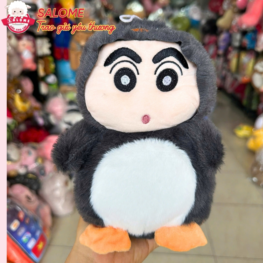 Gấu bông Cushin áo ngủ cu shin cậu bé bút chì