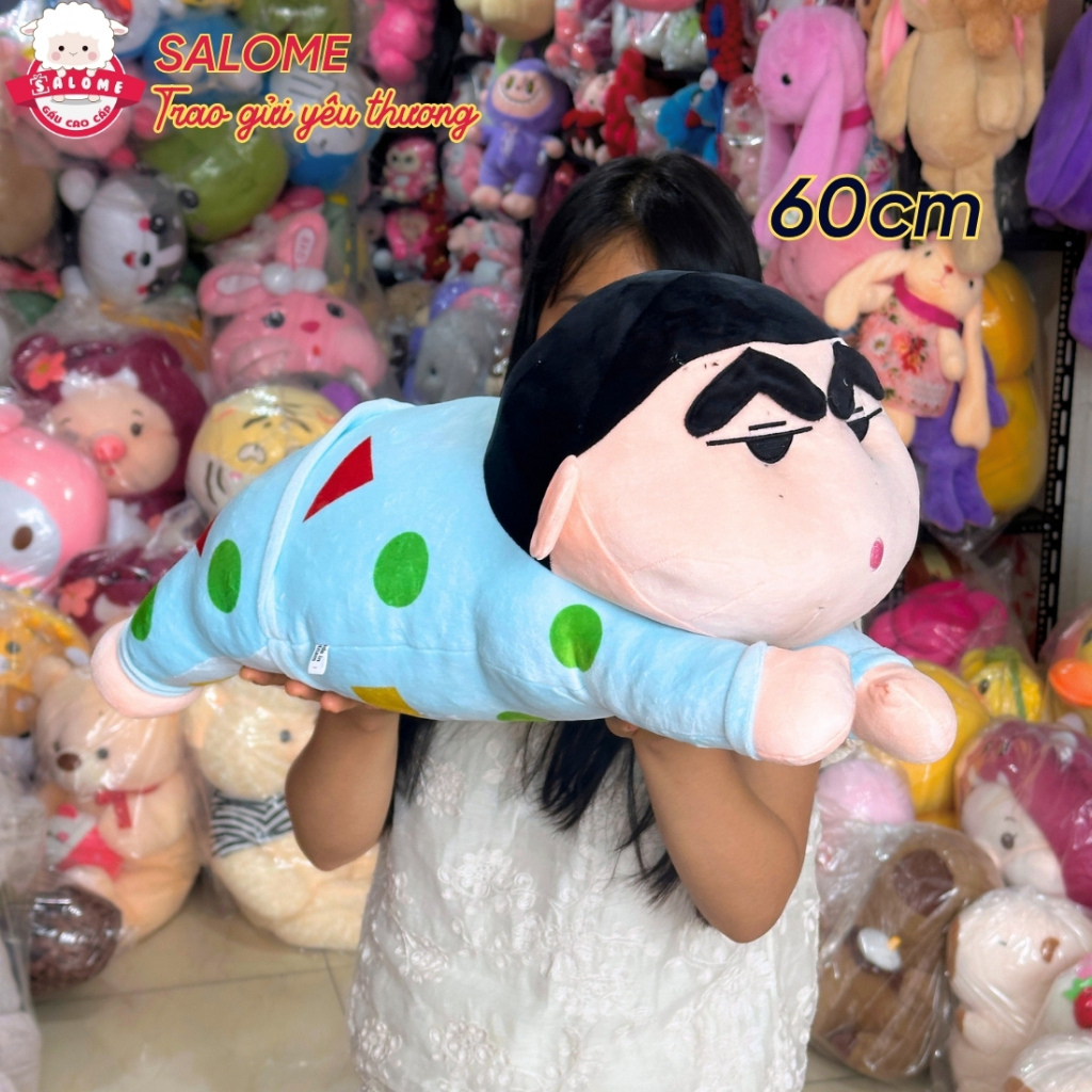 Gấu bông Cushin áo ngủ cu shin cậu bé bút chì