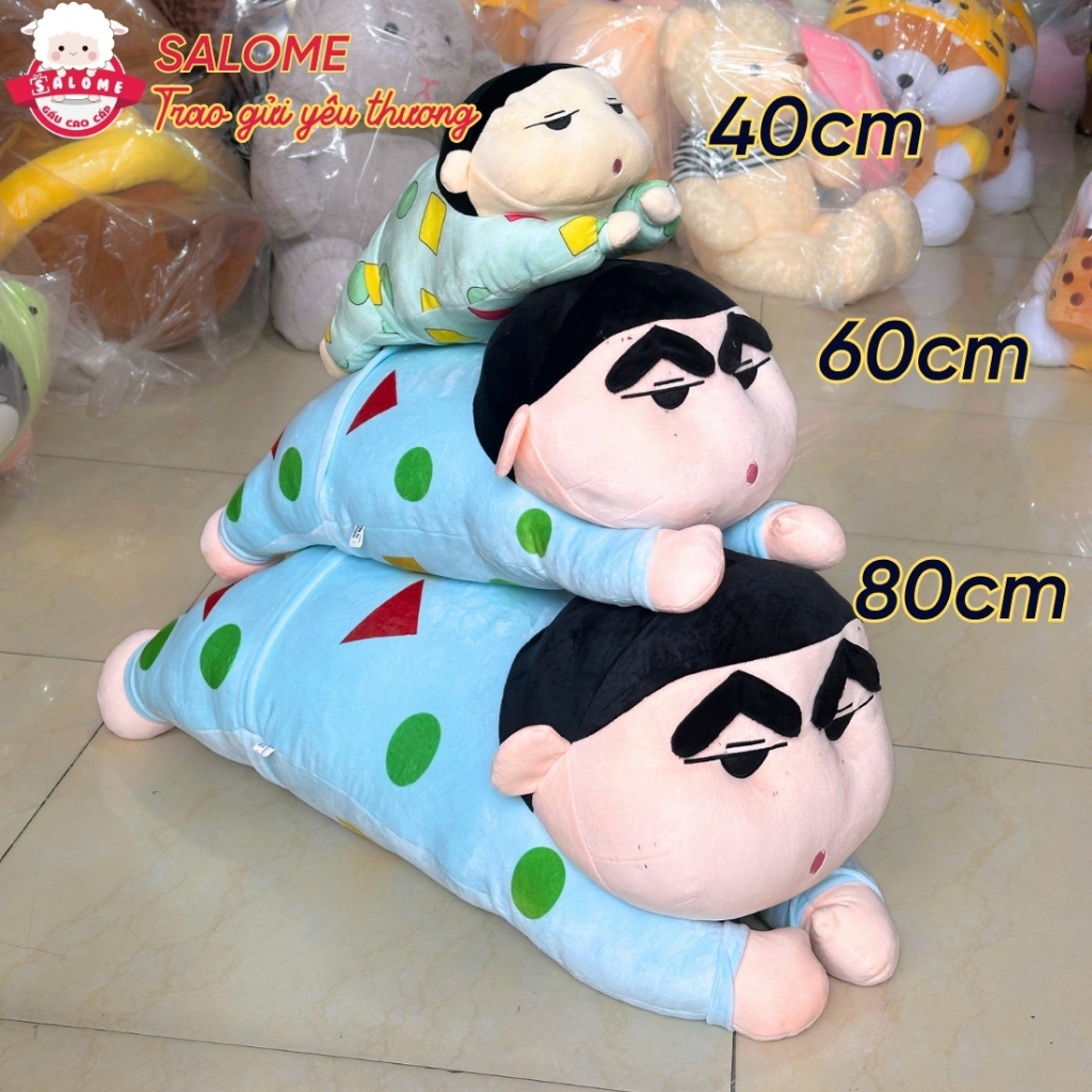 Gấu bông Cushin áo ngủ cu shin cậu bé bút chì