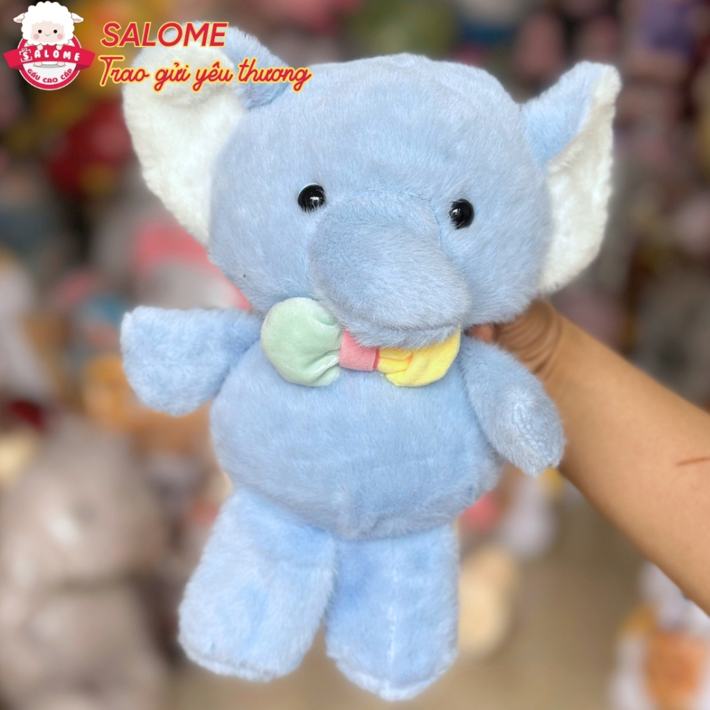 Gấu Bông Nhỏ Chó mèo đeo nơ dễ thương Size 22cm TPHCM SALOME thú bông mini Cho Bé Trai Bé Gái