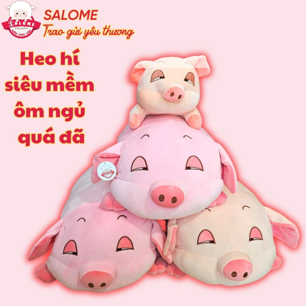 Gấu Bông Heo Mắt Híp