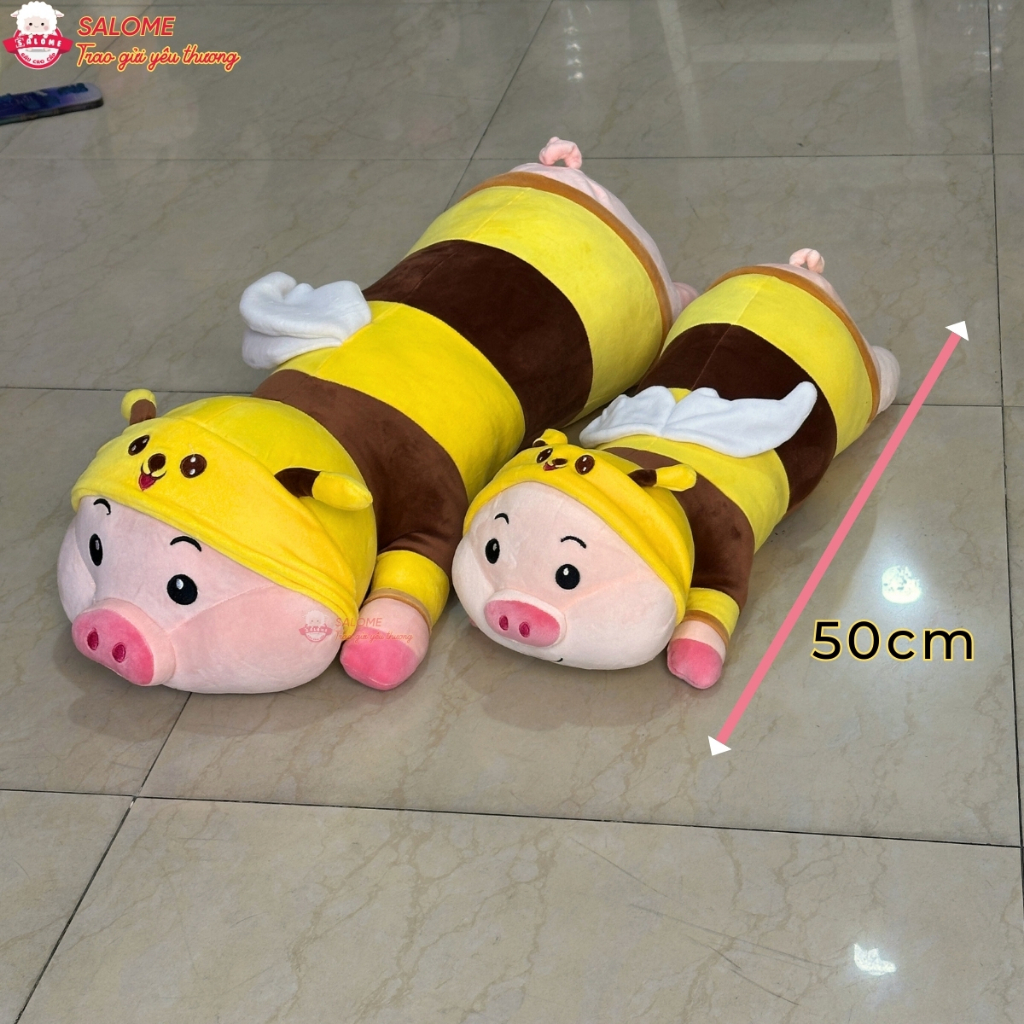 Gấu Bông Heo Ong Vàng