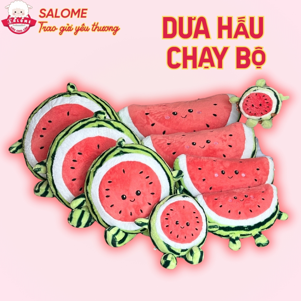 Gấu bông dưa hấu chạy bộ