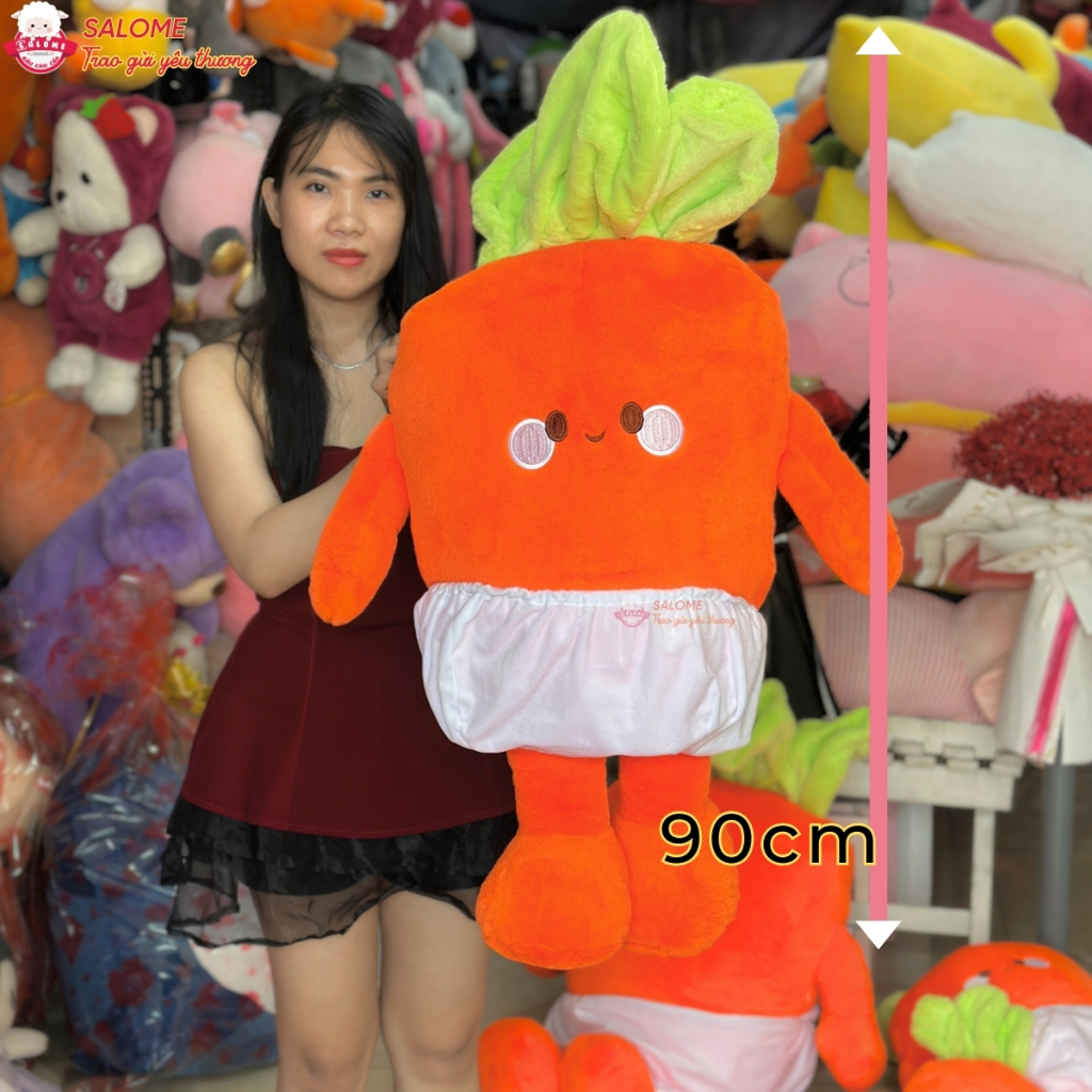 Gấu Bông Cà Rốt Mặc Bỉm