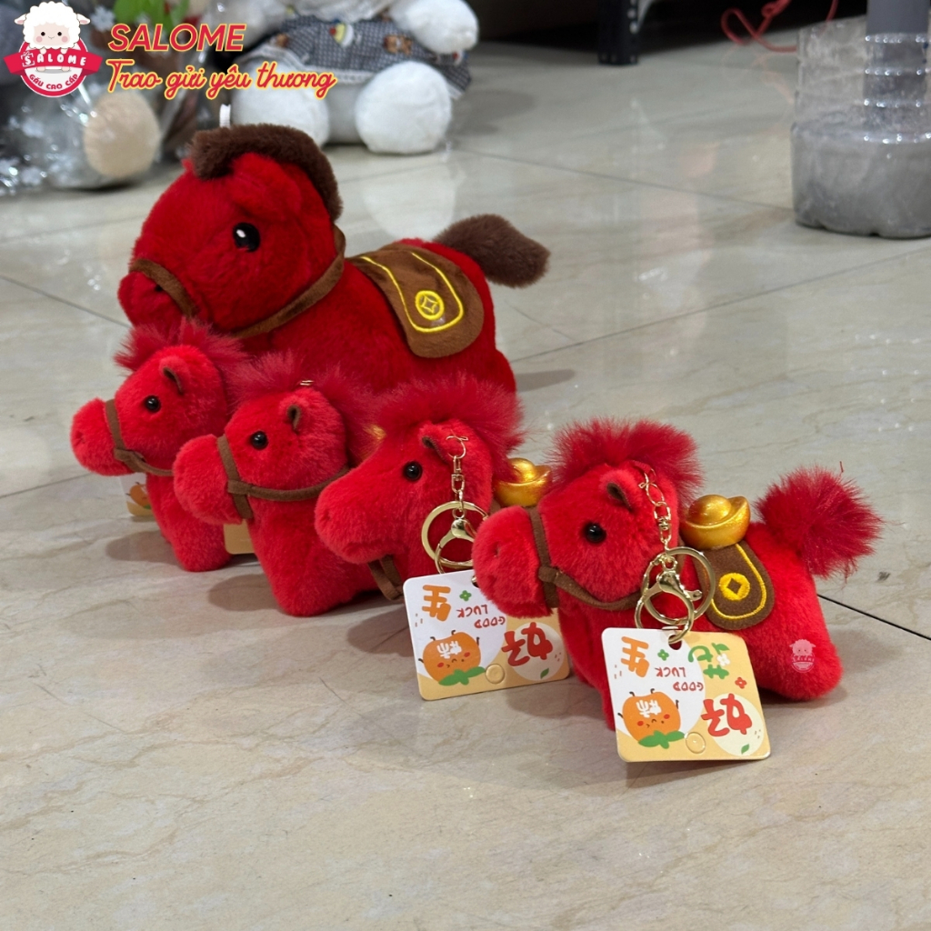 Móc khóa Con Ngựa Tài Lộc Bính Ngọ