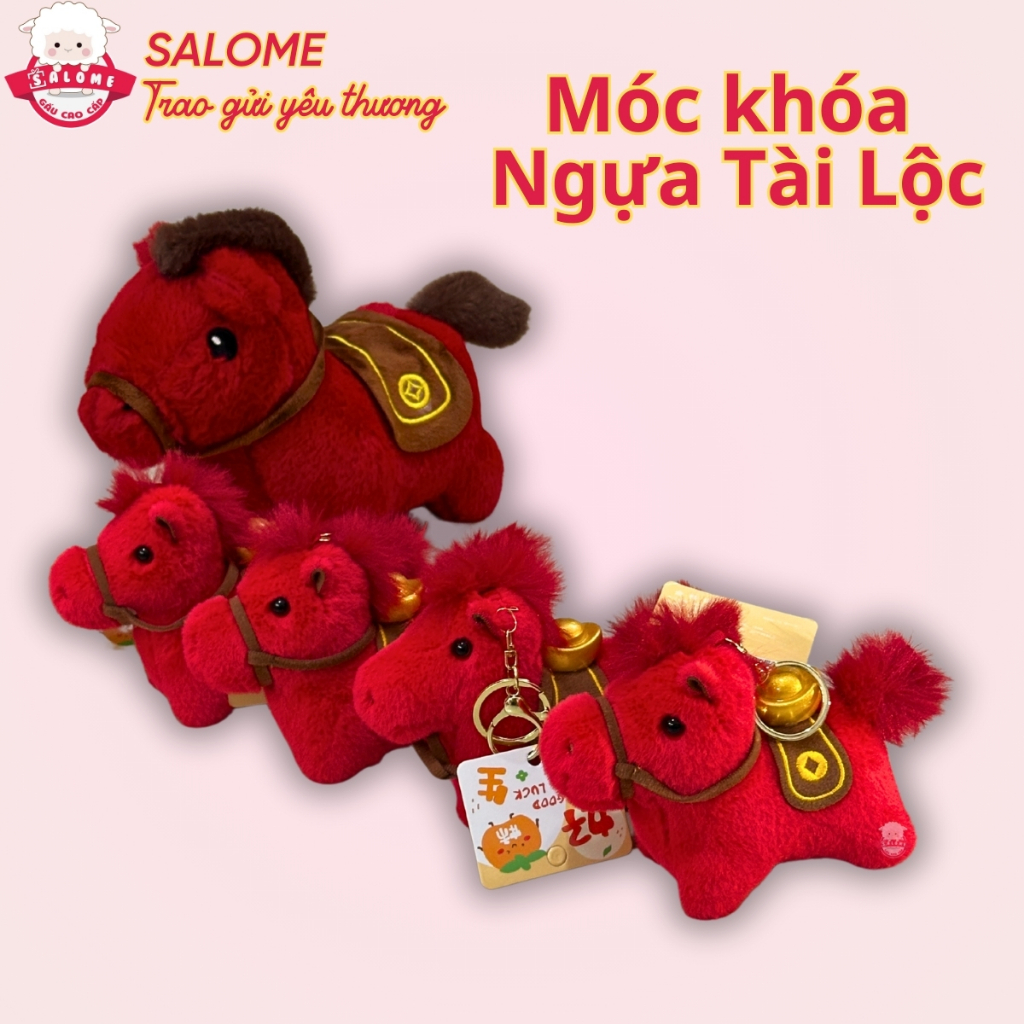 Móc khóa Con Ngựa Tài Lộc Bính Ngọ