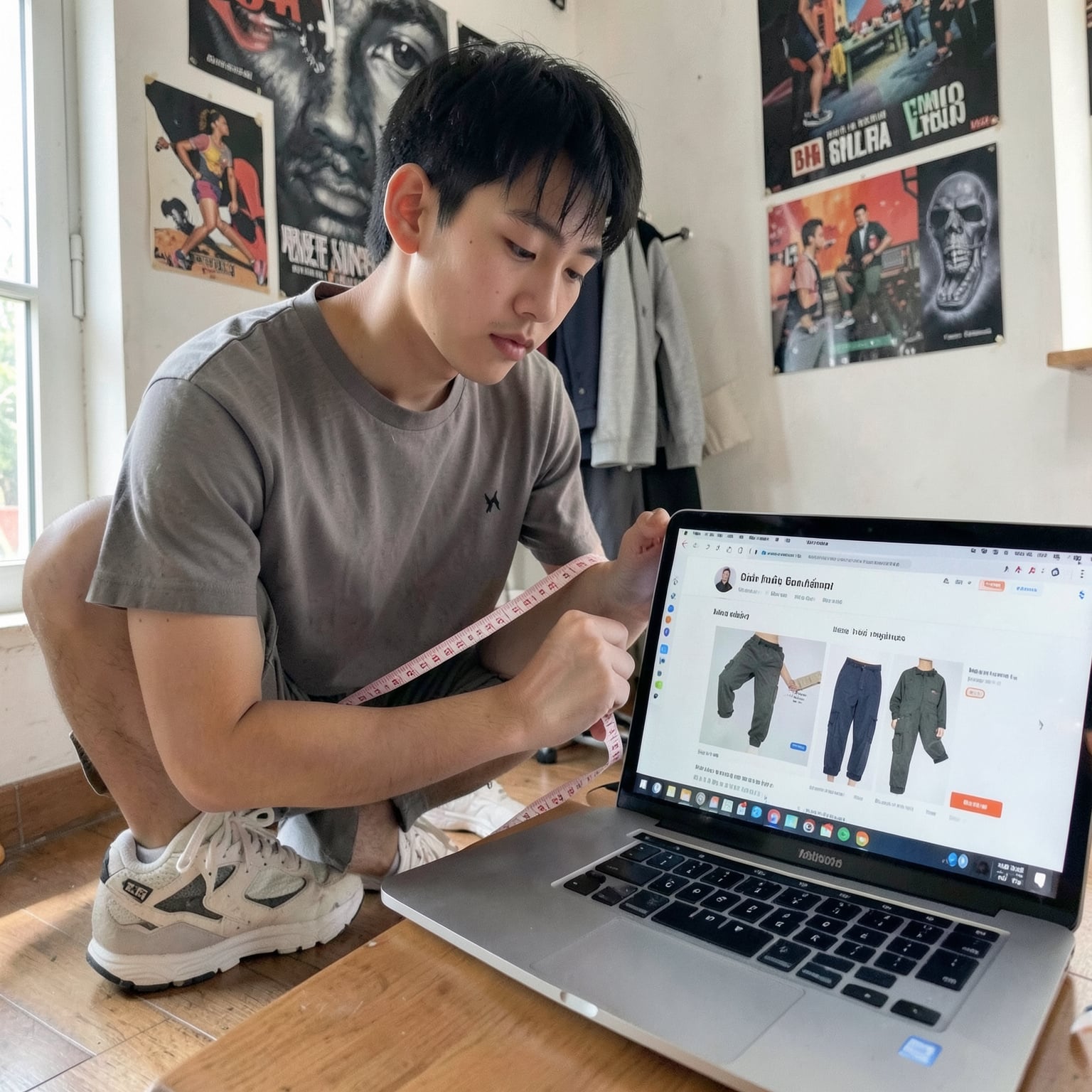 Bí kíp Chọn Size Quần Cargo & Sneaker Online: Thoải Mái Chuẩn Form