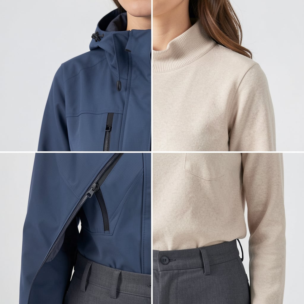 Áo khoác softshell phom đứng F1GENZ 17