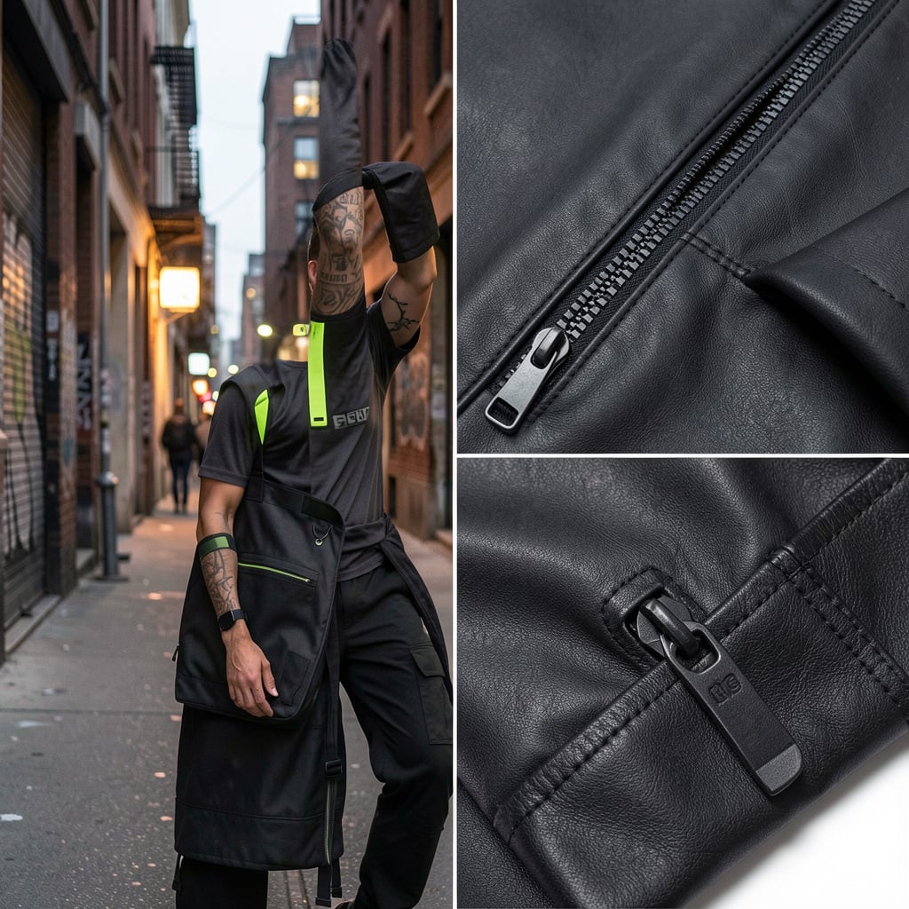 Áo thun techwear nắp gập F1GENZ 20