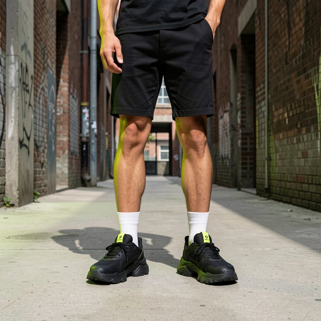 Giày sneaker chunky phom đứng F1GENZ 09