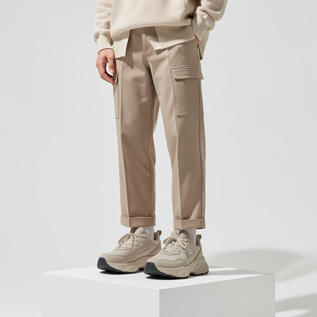 Giày sneaker chunky phom đứng F1GENZ 09