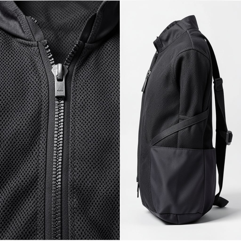 Overshirt tech khóa kim loại F1GENZ 19