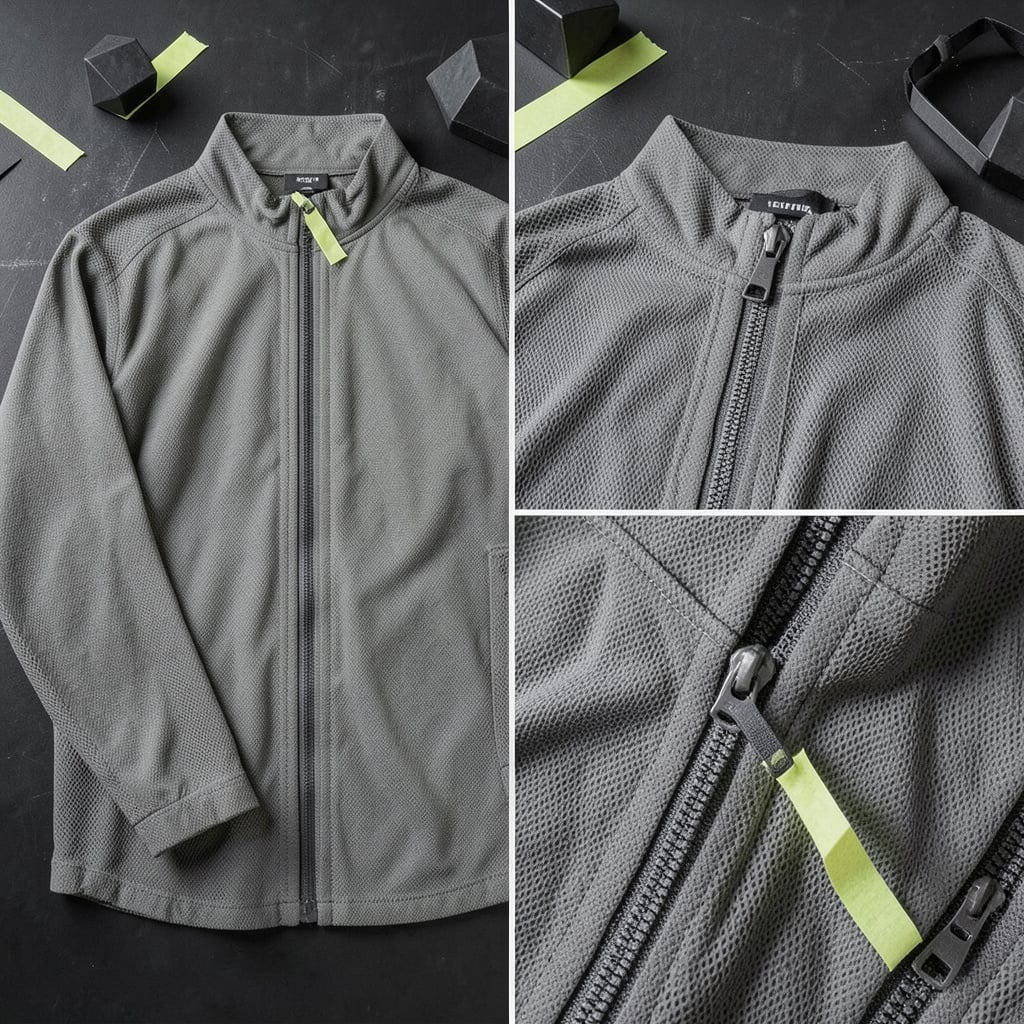 Overshirt tech khóa kim loại F1GENZ 19