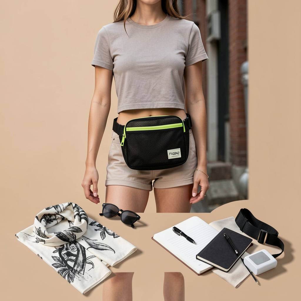 Waist bag khóa kim loại F1GENZ 27