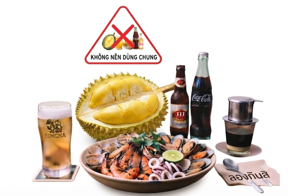 Những Món Không Nên Dùng Với Sầu Riêng Cần Lưu Ý