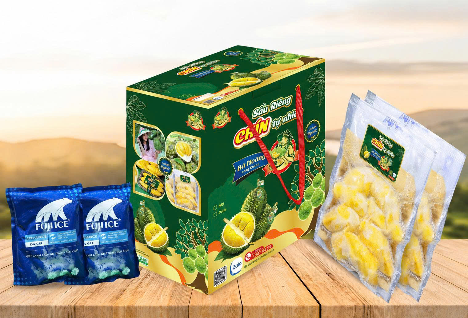 Sầu riêng làm lạnh sâu vận chuyển đi tỉnh như thế nào?