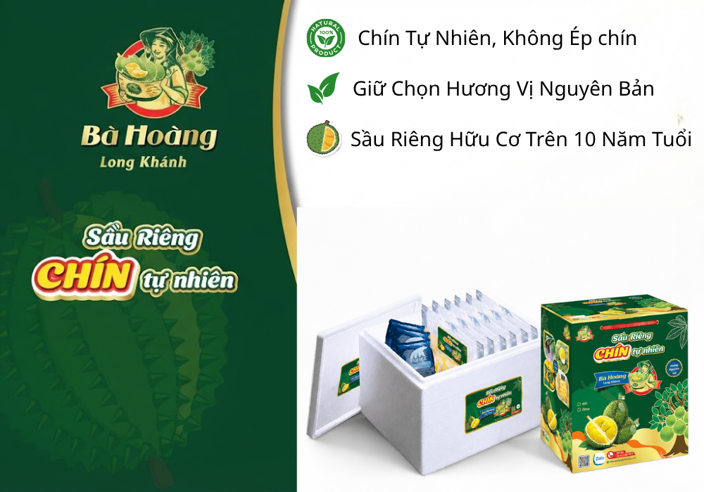 Hộp sầu riêng làm quà gắn kết gia đình