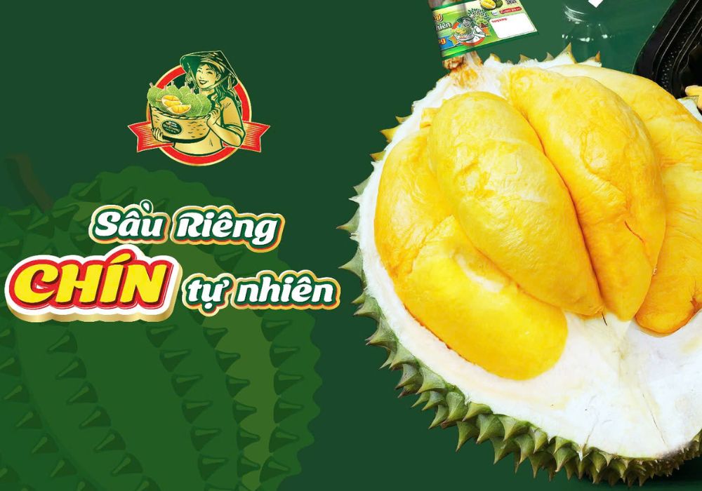 Sầu riêng chín tự nhiên - Bà Hoàng Long Khánh