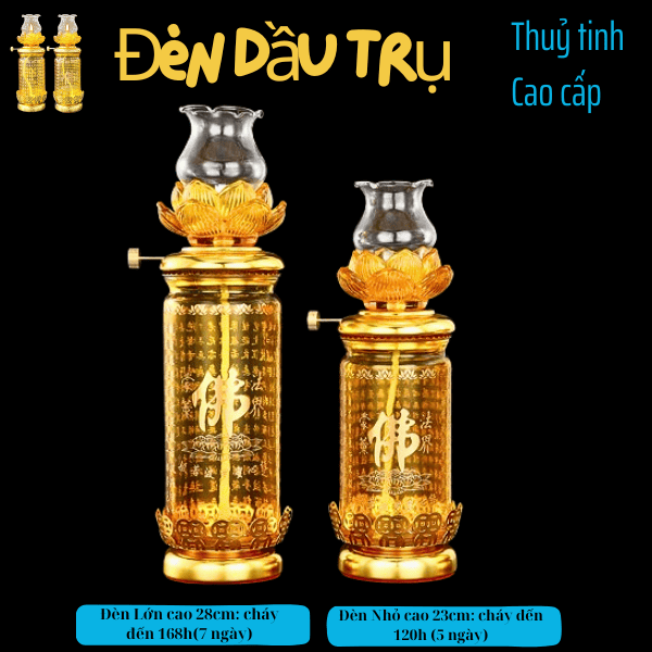 Danh mục ĐÈN, NẾN (Điện, Dầu, Nến, Đèn cầy...)