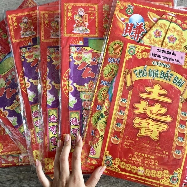 Danh mục GIẤY TIỀN, VÀNG MÃ, SỚ