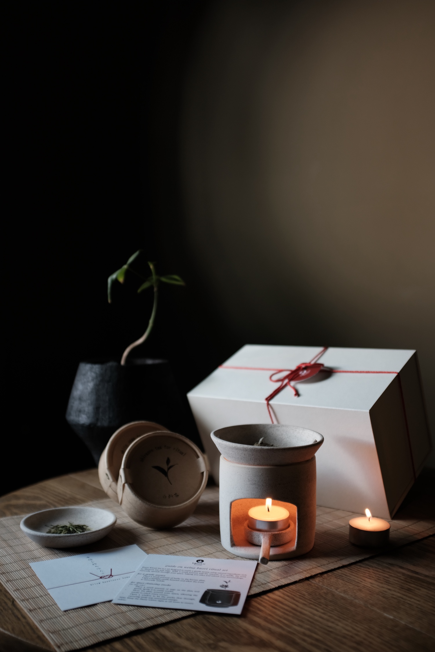 Bộ đốt hương tự nhiên - Kaori set