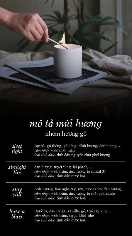 Bộ tinh dầu khuếch tán xe hơi - nhóm hương gỗ