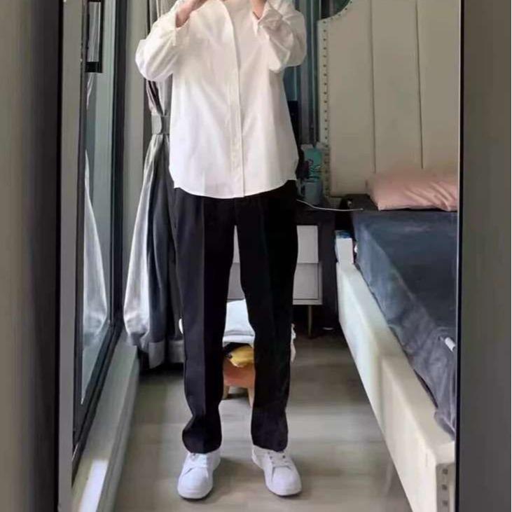 Quần âu nam cạp chun ẩn dáng baggy chất liệu cotton co giãn nhẹ, thoáng khí, mềm mịn, thanh lịch Q142 Menswear Pants quần  âu quana  unam Có Túi