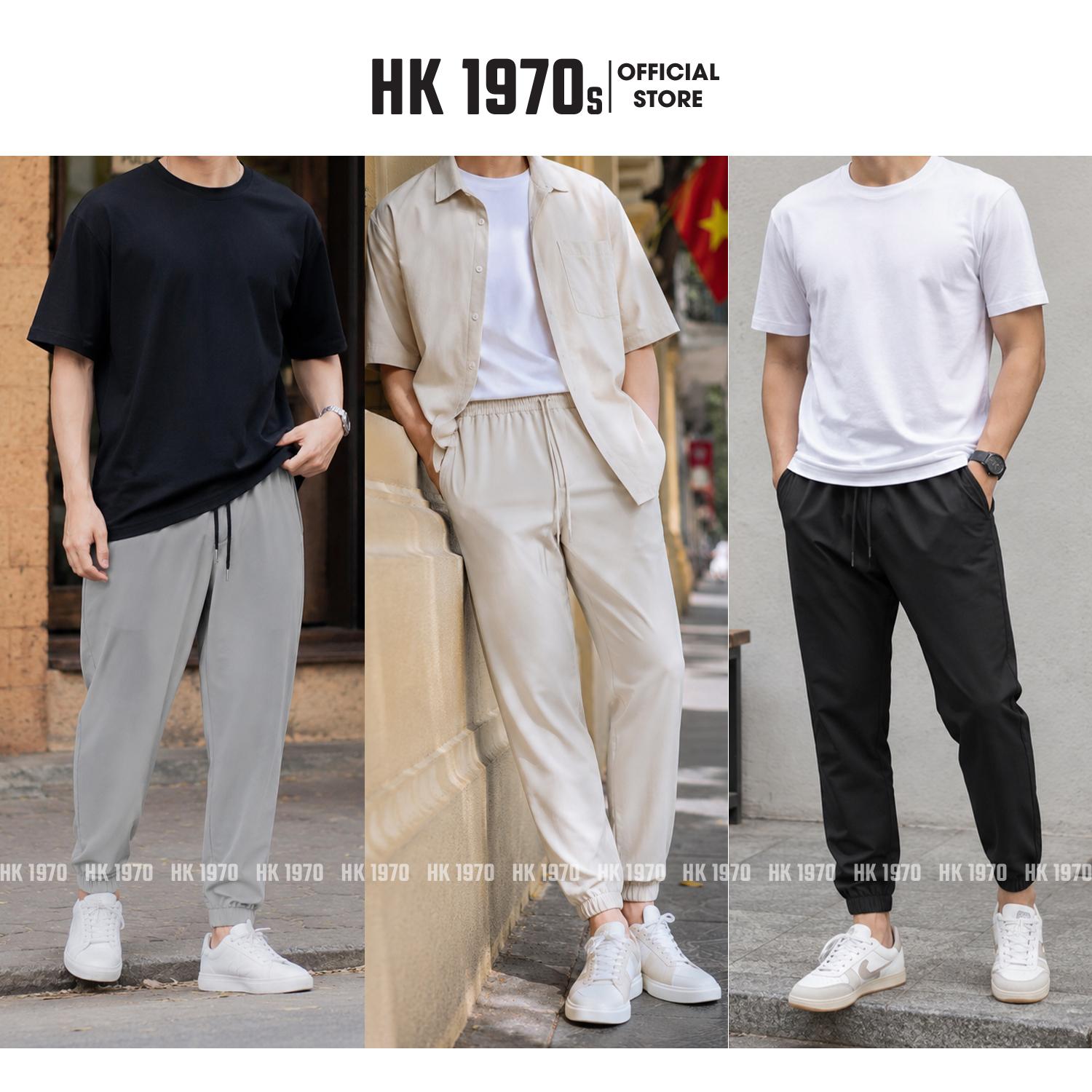 Quần Jogger Nam Vải Gió Thể Thao Mềm Mịn, Co Giãn Nhẹ  Ống Jogger Bo Gấu Phong Cách Thể Thao Thoải Mái, Năng Động Q241