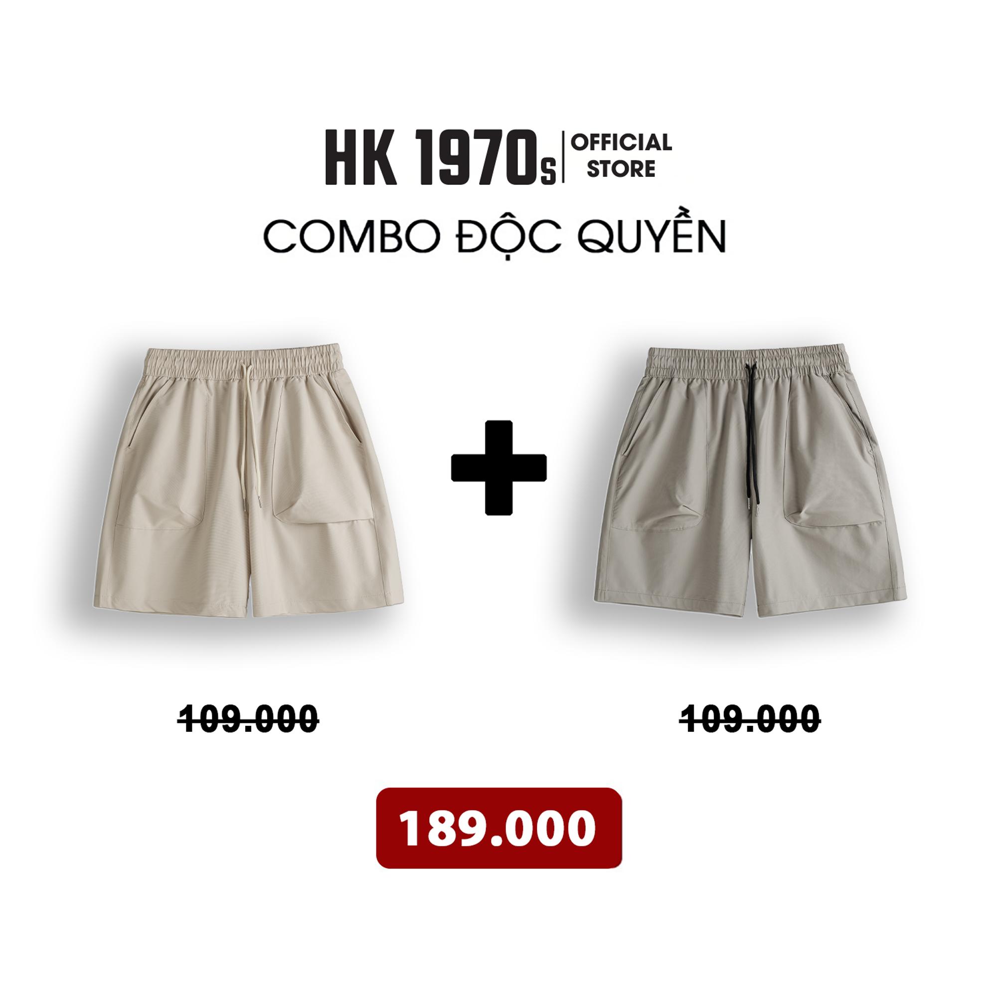 Quần Short Gió Thể Thao [Fom Trên Gối] Vải Gió Thể Thao  Nhẹ Thoáng Khí Form Regular Phong Cách Basic Q235