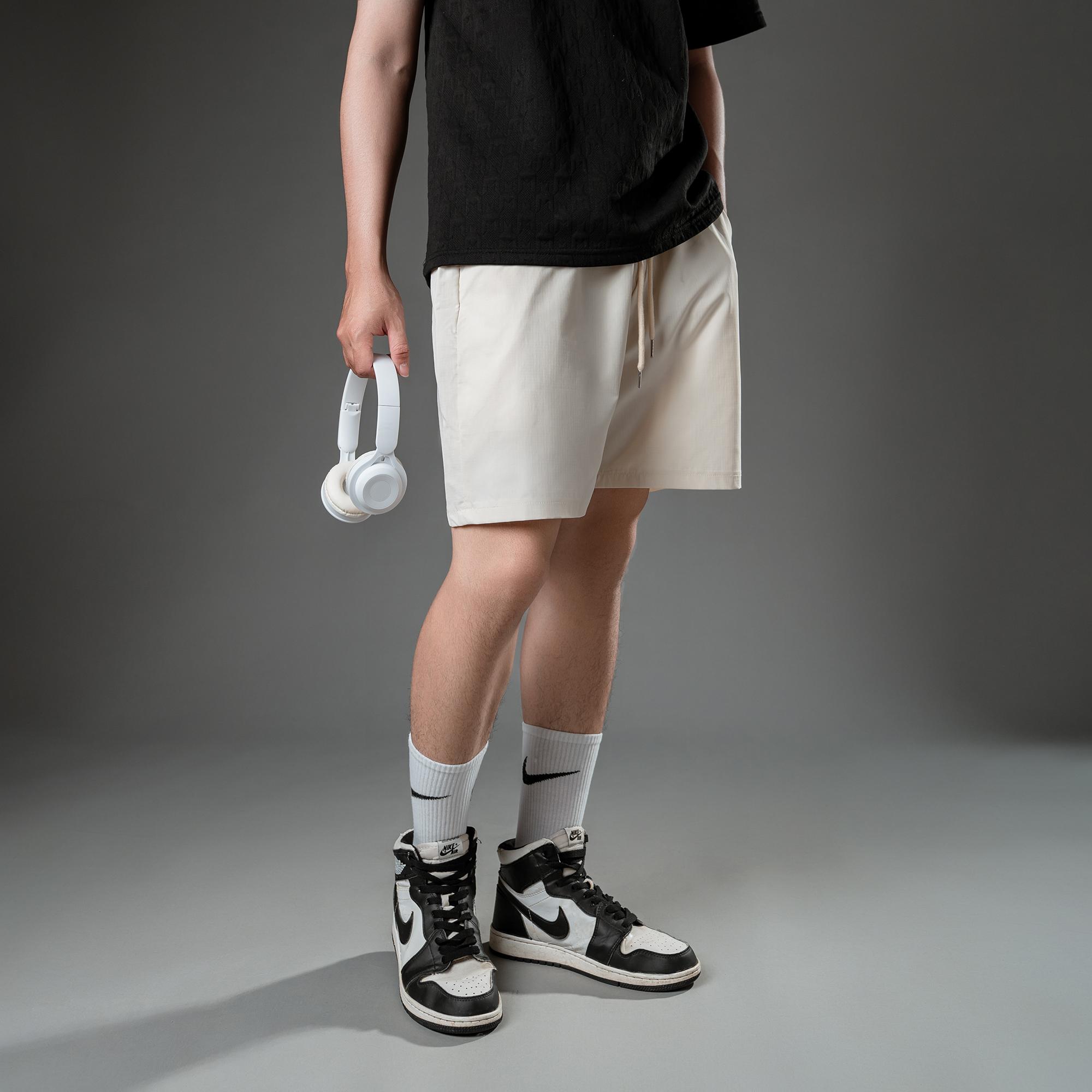 [HK1970 x THÀNH ĐƠN GIẢN] Quần Short Gió Basic Nam Nữ Unisex Chất Vải Gió Cao Cấp Mềm Mịn Form Ống Ngang Gối Q211